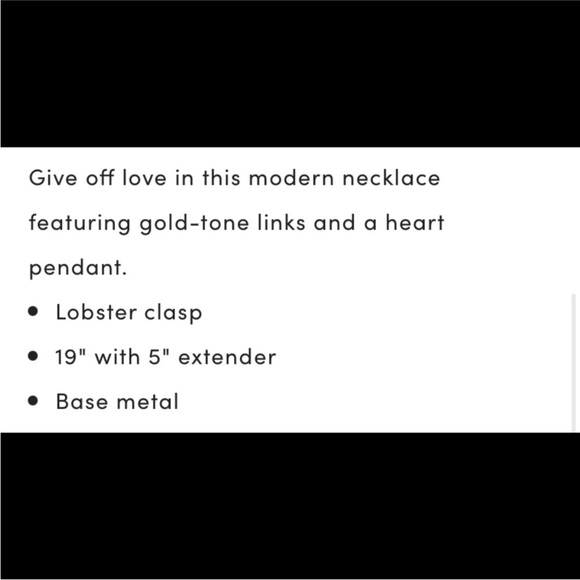 Paperclip Heart Necklace - Picture 5 of 5